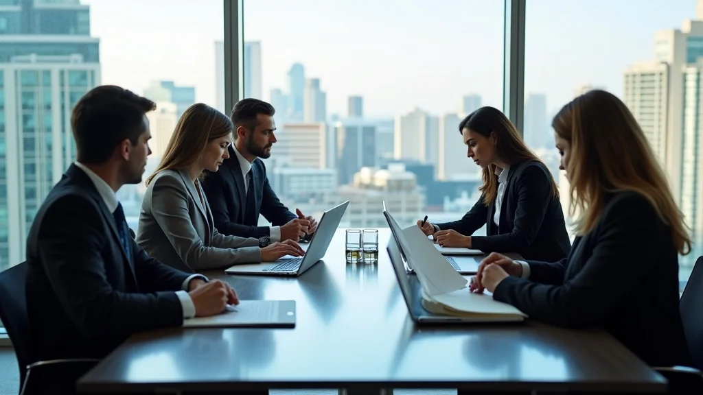 Team of Nevada legal professionals collaboratively advising on marital asset valuation for complex divorce settlements