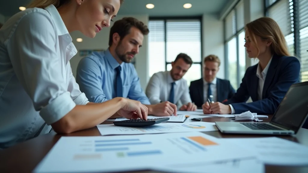 business valuation analysis Nevada family business divorce accountants examining balance sheets