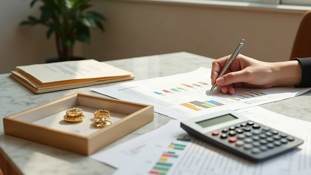 Assets and legal documents in high net worth gray divorce attorney office
