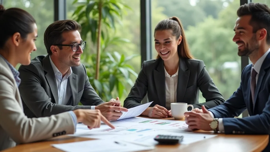 financial planning team reviewing assets for high net worth divorce mediation